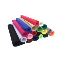 China Wholesale 1-5mm Thickness Soft Polyester Felt Fabric Roll